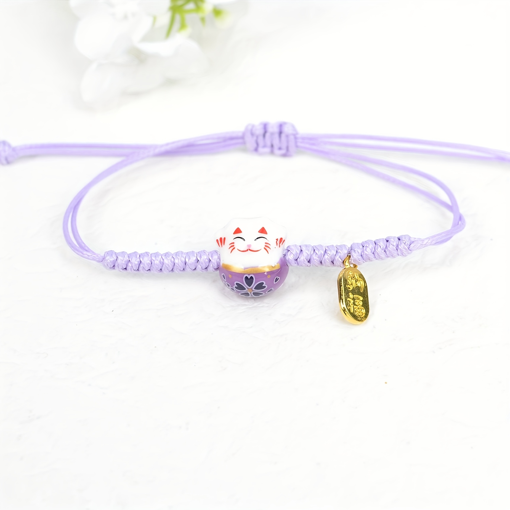3pcs Bohemian Adjustable Woven Charm Bracelet Set